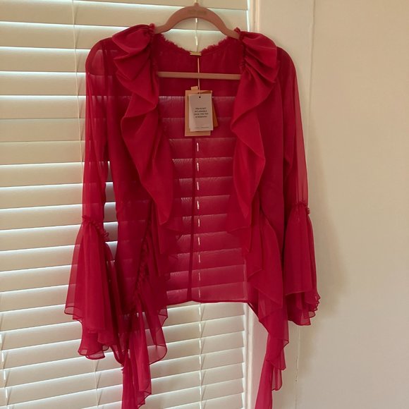 Cult Gaia Kimia Top in Pink - Picture 2 of 4